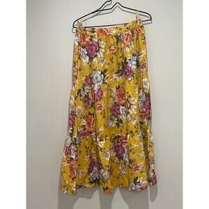 Rachel Roy Floral Maxi Skirt
Tiered‎ Linen Blend Womans Size Small